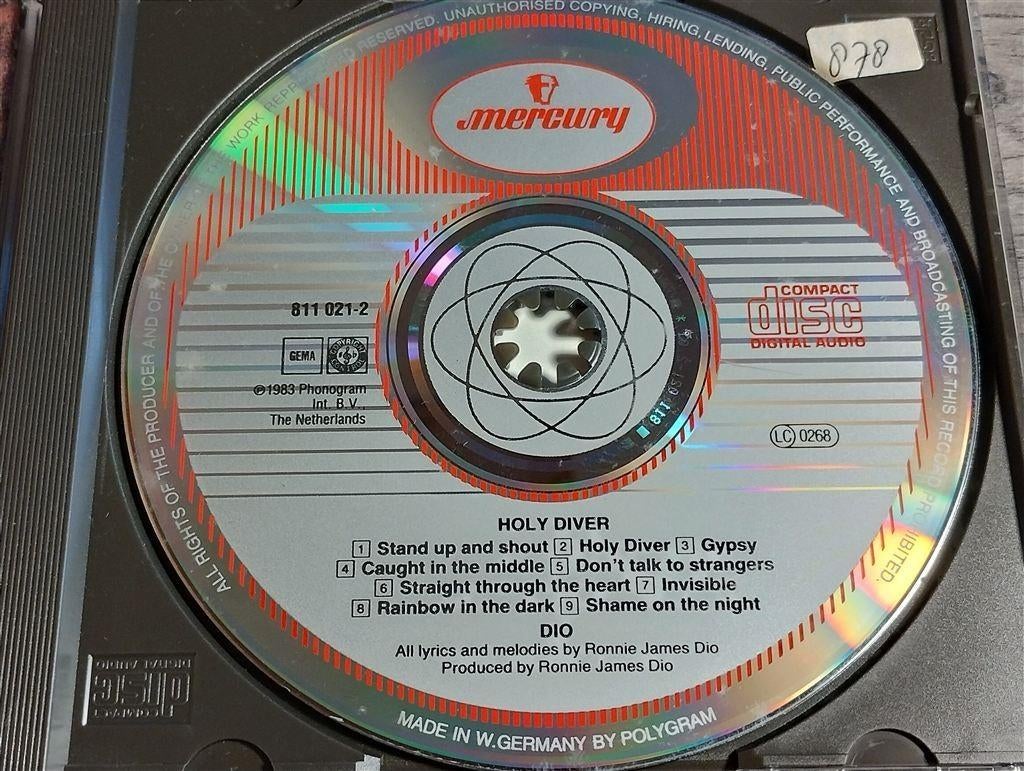Dio ‎– Holy Diver, Ophalen of Verzenden, Zo goed als nieuw