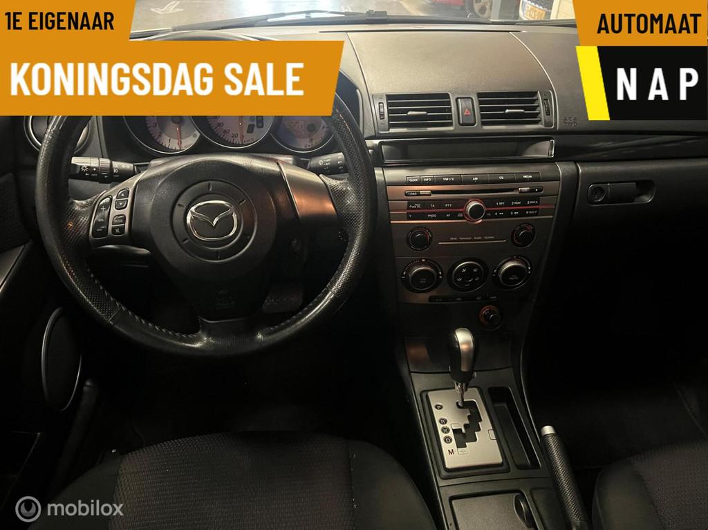 Mazda 3 1.6 S-VT Business Edition 1e Eigenaar-NAP-Automaat, Stof, Gebruikt, Zwart, 4 cilinders