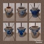 Keulse potten, kruiken, vazen, blauw, brocante decoratie, Ophalen of Verzenden