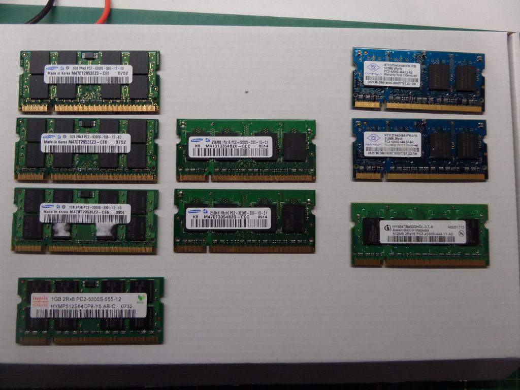 DDR2 sodimm, Computers en Software, RAM geheugen, Zo goed als nieuw, Laptop, 1 GB of minder, DDR2, Ophalen of Verzenden