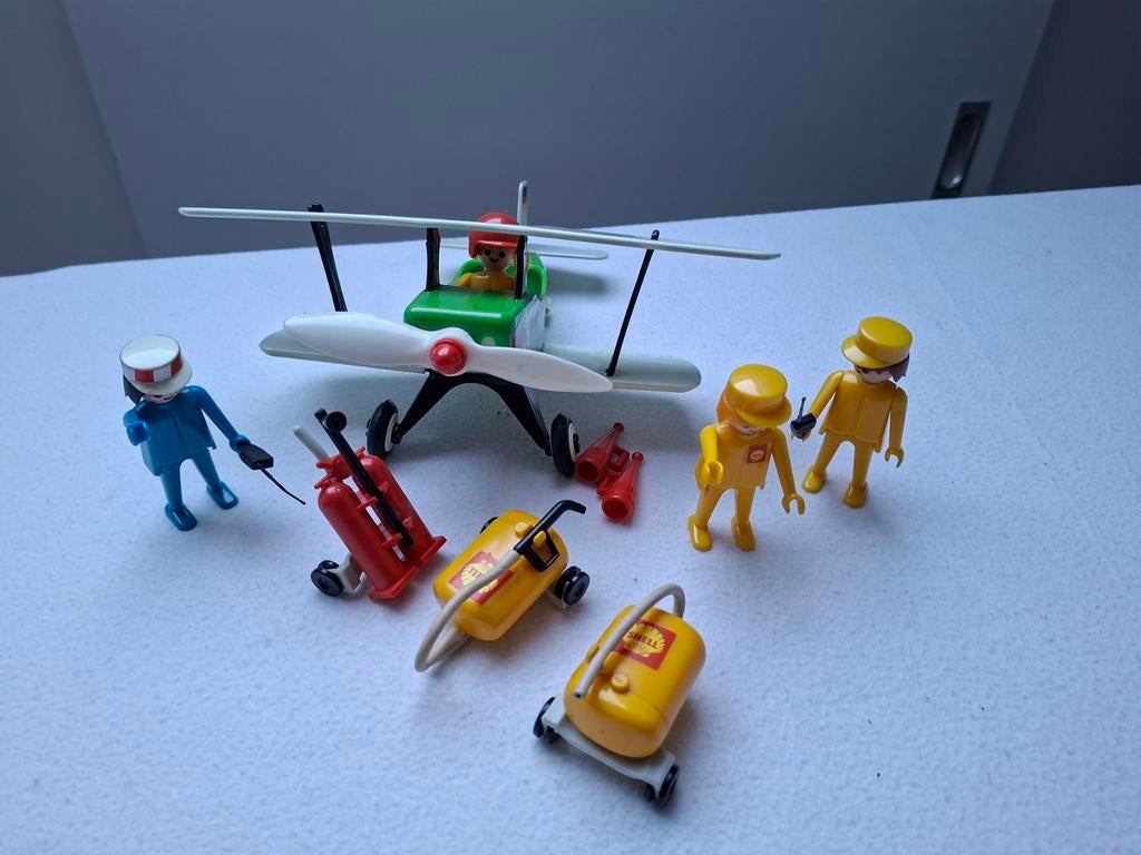 Playmobil 3246 vintage vliegtuigje, Ophalen of Verzenden, Gebruikt