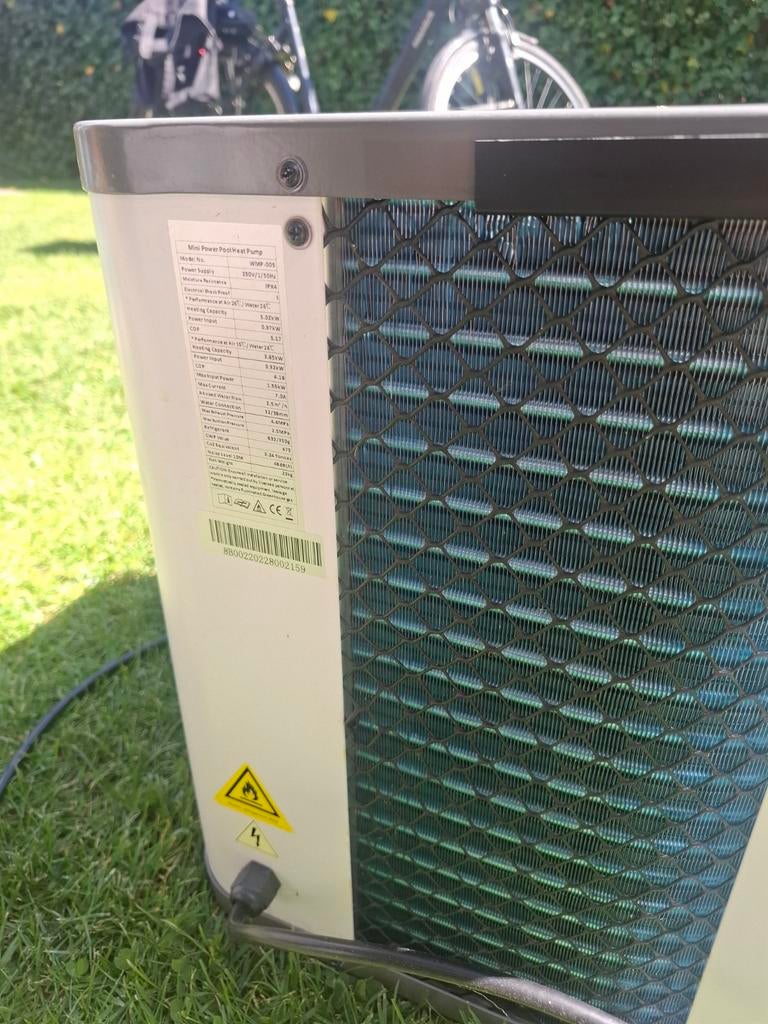 W'eau Mini Power Heat Pump - Zwembadverwarming, Ophalen, Verwarmen, Minder dan 60 m³, Zo goed als nieuw