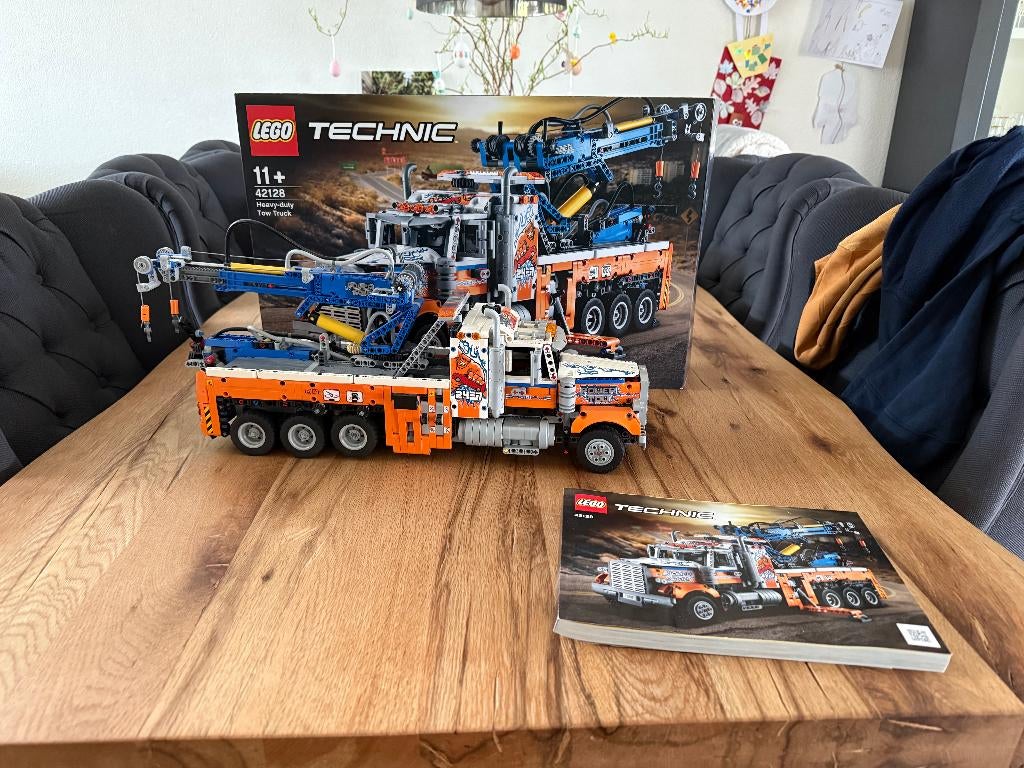 Lego 42128 Heavy-duty Tow Truck, Ophalen, Gebruikt, Complete set, Lego