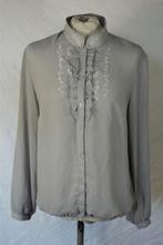 Origineel jaren '60 grijze blouse.Stiksel.Roesjes.Mt M., Kleding | Dames, Carnavalskleding en Feestkleding, Maat 38/40 (M), Carnaval