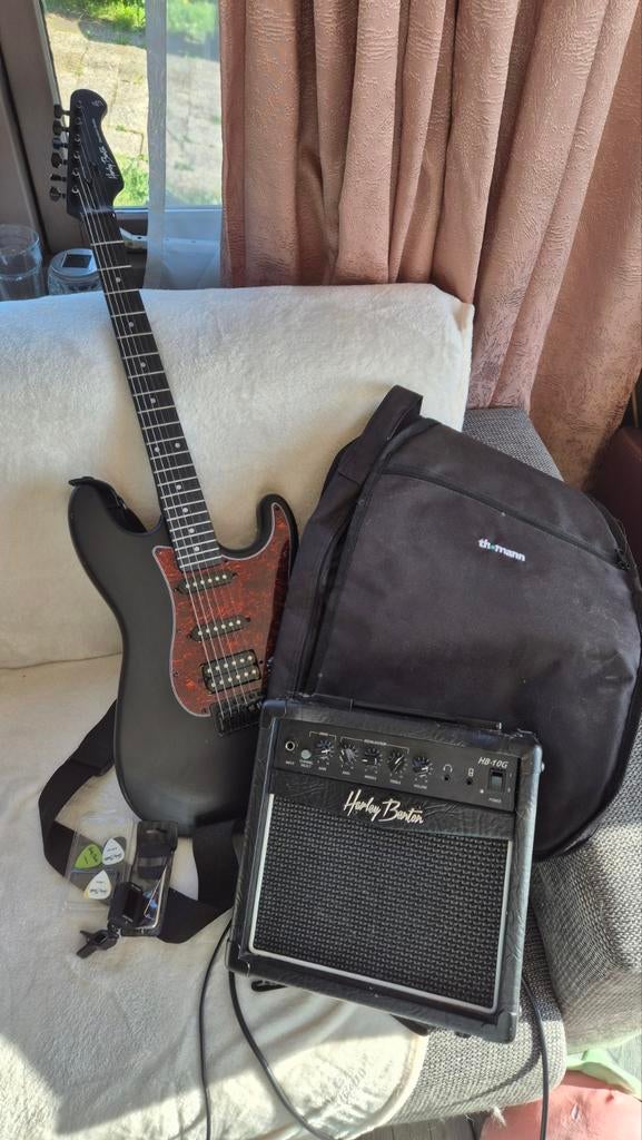 Harley Benton gitaar, Ophalen, Zo goed als nieuw, Solid body, Overige merken