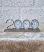 Millennium weerstation 2000 – klok, hygrometer & thermometer, Ophalen of Verzenden