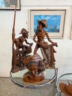 Beeld diverse oud Indonesisch Balinese houtsnijwerk beelden, Verzamelen, Beelden en Beeldjes, Ophalen of Verzenden, Zo goed als nieuw