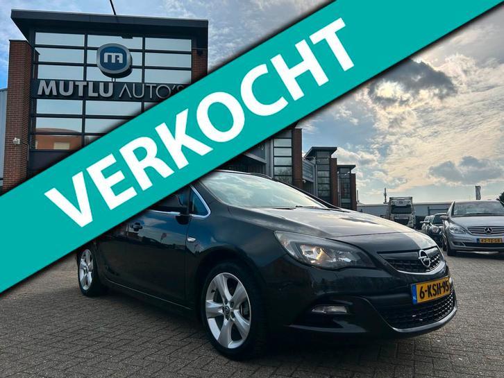 Opel Astra Sports Tourer 1.4 Turbo GT NAP PDC 140PK Airco, Auto's, Opel, Bedrijf, Te koop, Astra, ABS, Airbags, Airconditioning