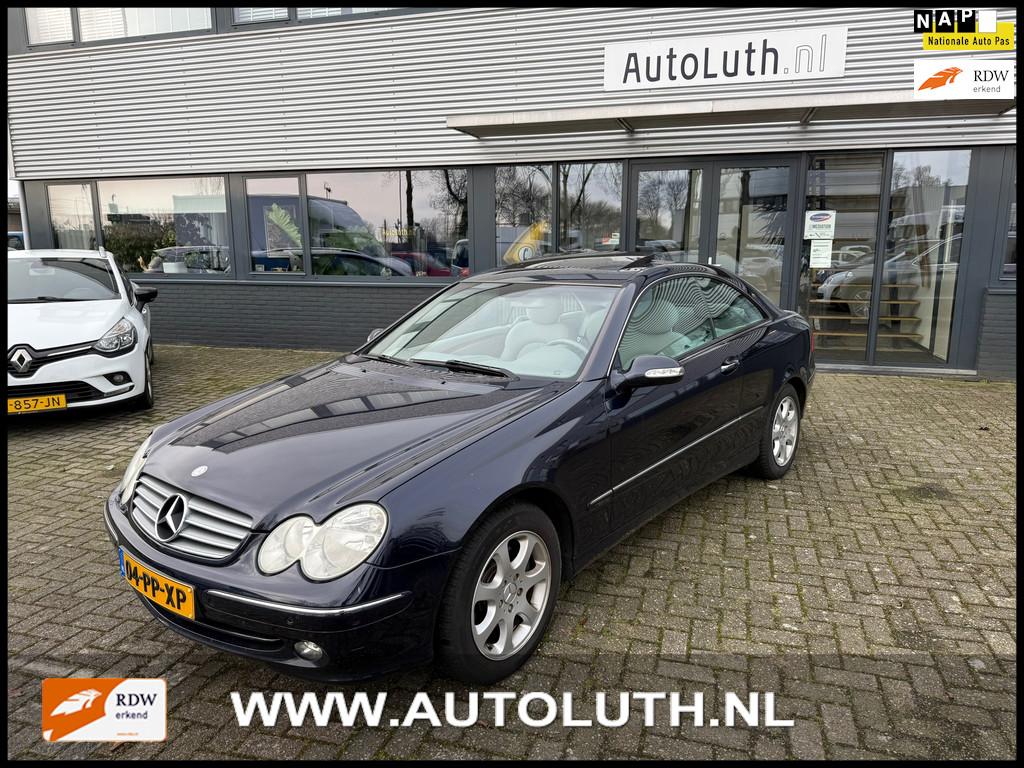 Mercedes-Benz CLK-klasse Coupé 240 Elegance/ schuifdak/Auto, Auto's, Mercedes-Benz, Automaat, Gebruikt, 2597 cc, Bedrijf
