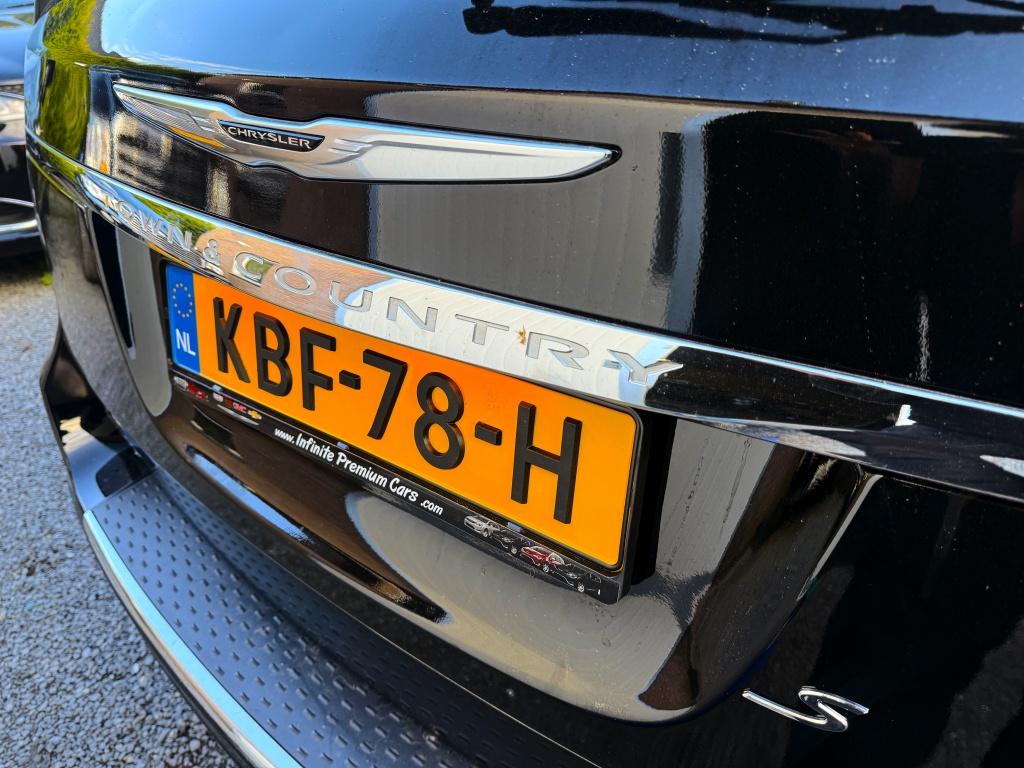 Chrysler Grand Voyager 3.6 V6 LIMITED NERO-NOCTIS BLACK 3xTV, Gebruikt, Beige, Grand Voyager, 7 stoelen