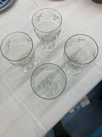 4 waterglazen, Ophalen of Verzenden, Zo goed als nieuw, Overige typen