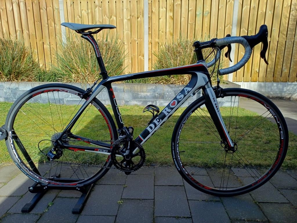 De Rosa R838 Campagnolo Veloce ZEER NETTE STAAT!, Fietsen en Brommers, Fietsen | Racefietsen, 28 inch, Gebruikt, Carbon, 49 tot 53 cm