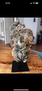 Uniek Zeoliet met Flower Amethist - Prachtig Mineraal, Ophalen of Verzenden, Mineraal