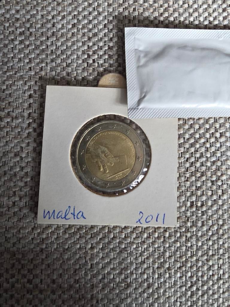 2 euro munt Malta 2011, Ophalen of Verzenden
