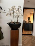 Zuil compleet met vaas en orchidee Totaal hoogte 180 cm, Ophalen, Nieuw