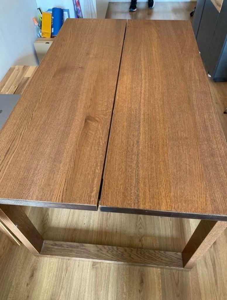 Ikea Morbylanga eettafel 140x85x75, Huis en Inrichting, Tafels | Eettafels, Ophalen, Gebruikt, 100 tot 150 cm, 50 tot 100 cm