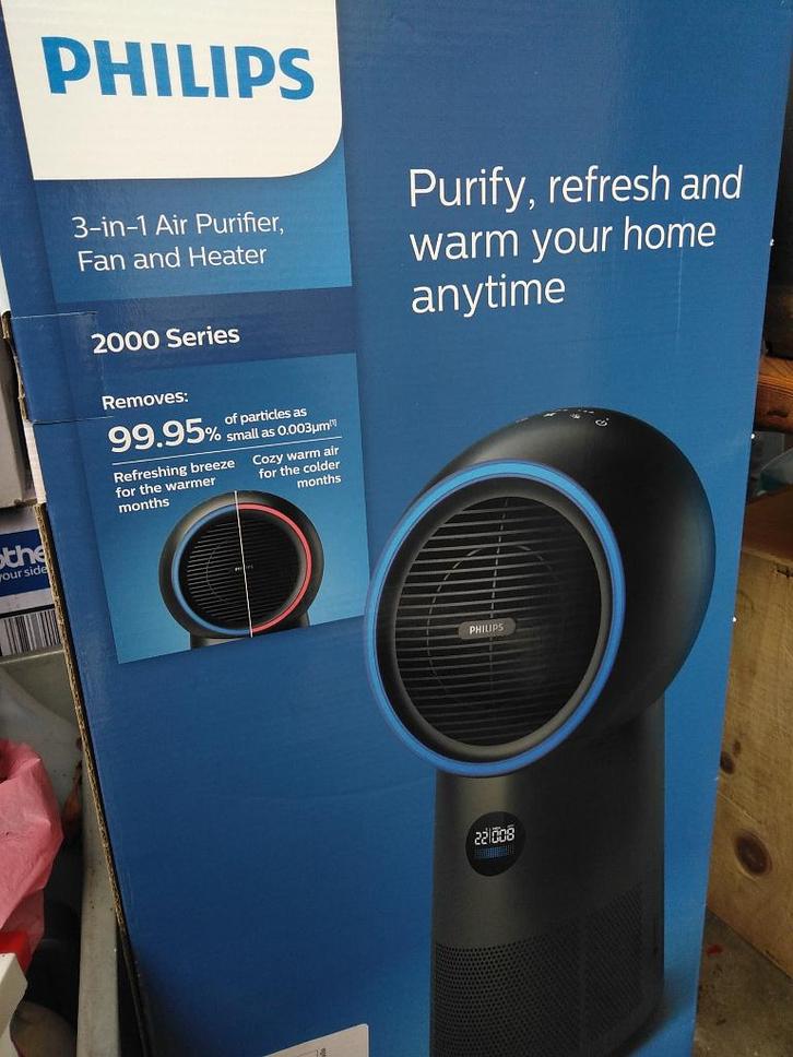 Philips Air Purifier, Witgoed en Apparatuur, Luchtbehandelingsapparatuur, Gebruikt, Luchtreiniger, Ophalen