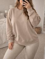 Primark oversized sweater sweatshirt maat L creme beige, Kleding | Dames, Ophalen of Verzenden, Zo goed als nieuw, Beige