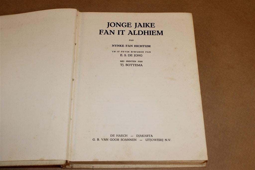 Fries Jeugdboek [1950] — Van Hichtum & Tjeerd Bottema, Ophalen of Verzenden, Gelezen, Noord-Brabant