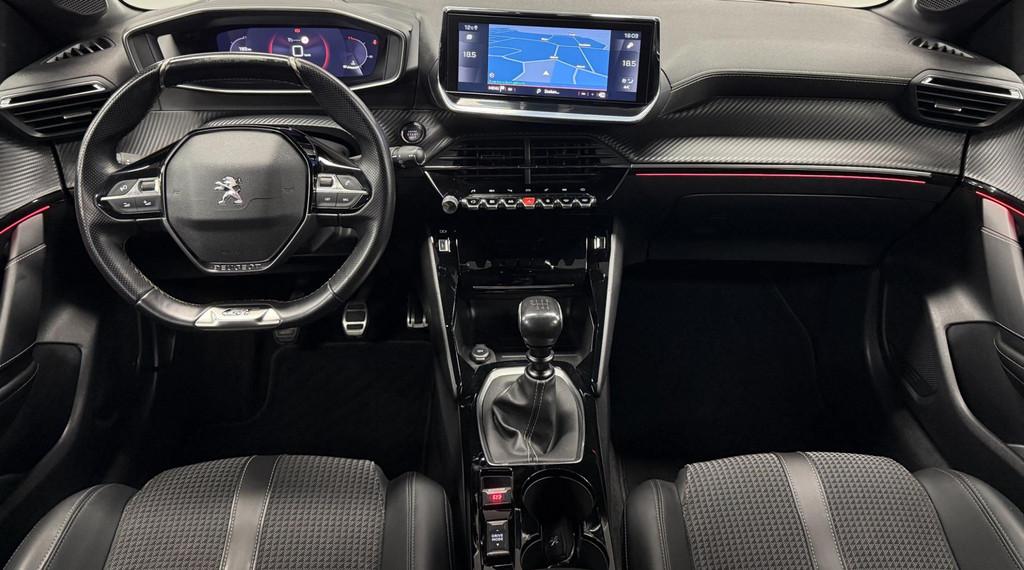 Peugeot 208 1.2 PureTech GT-Line*DealerOh*NieuweDbriem*Navi*, Auto's, Voorwielaandrijving, 101 pk, Gebruikt, Zwart