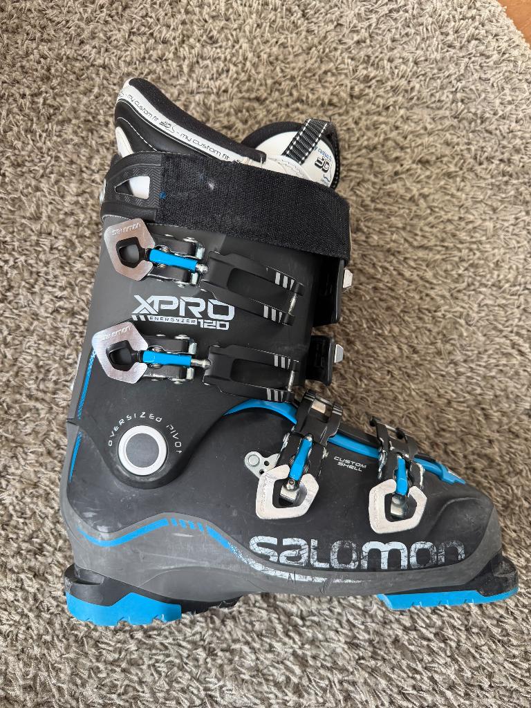 Skischoen Salomon XPRO 120 maat 43, Ophalen, 160 tot 180 cm, Gebruikt, Schoenen