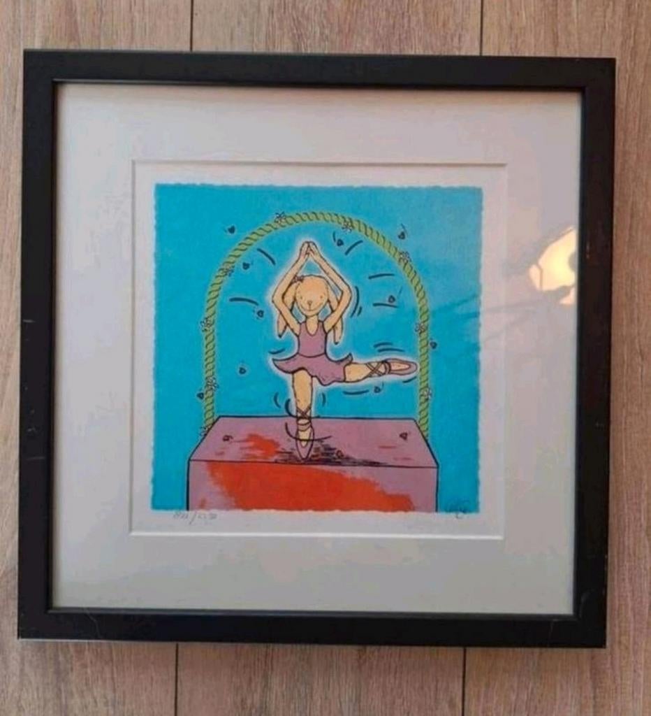 Ingelijste zeefdruk Céline Maat
In goede staat, Antiek en Kunst, Kunst | Litho's en Zeefdrukken, Ophalen of Verzenden