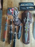 Verzameling sier messen en werpsterren, Ophalen of Verzenden