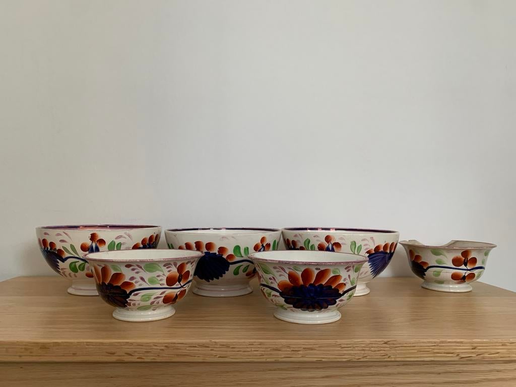 Set kastkommen voorloper van boeren bont, Antiek en Kunst, Ophalen of Verzenden