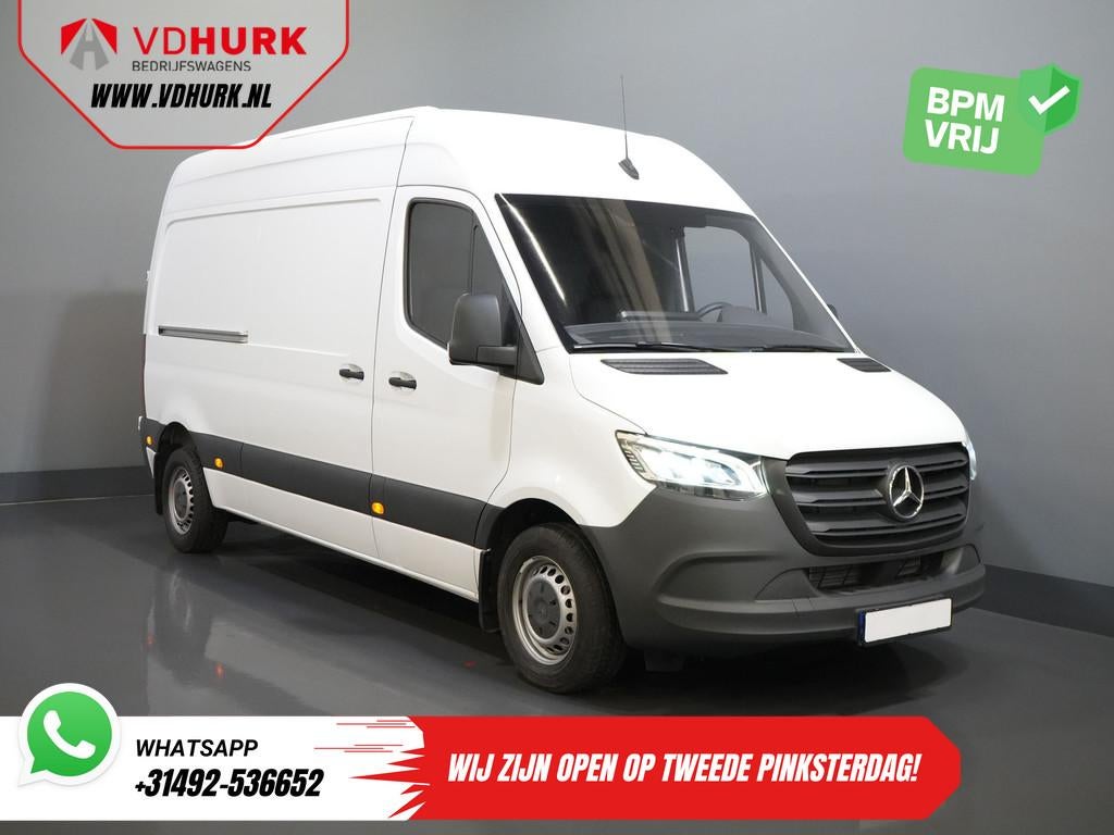 Mercedes-Benz Sprinter 211 Aut. L2H2 (DEMO) BPM VRIJ/ LED/ S, Auto's, Stof, 4 cilinders, 2000 kg, 116 pk