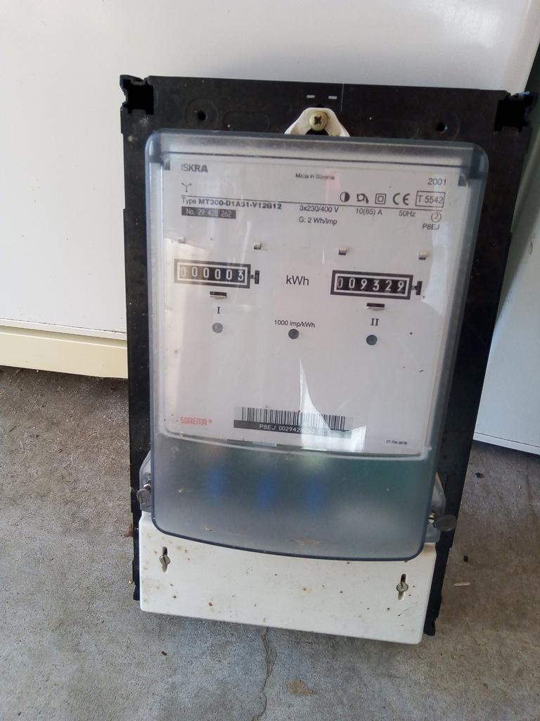 kWh meter sorema, Ophalen of Verzenden, Zo goed als nieuw, Overige typen