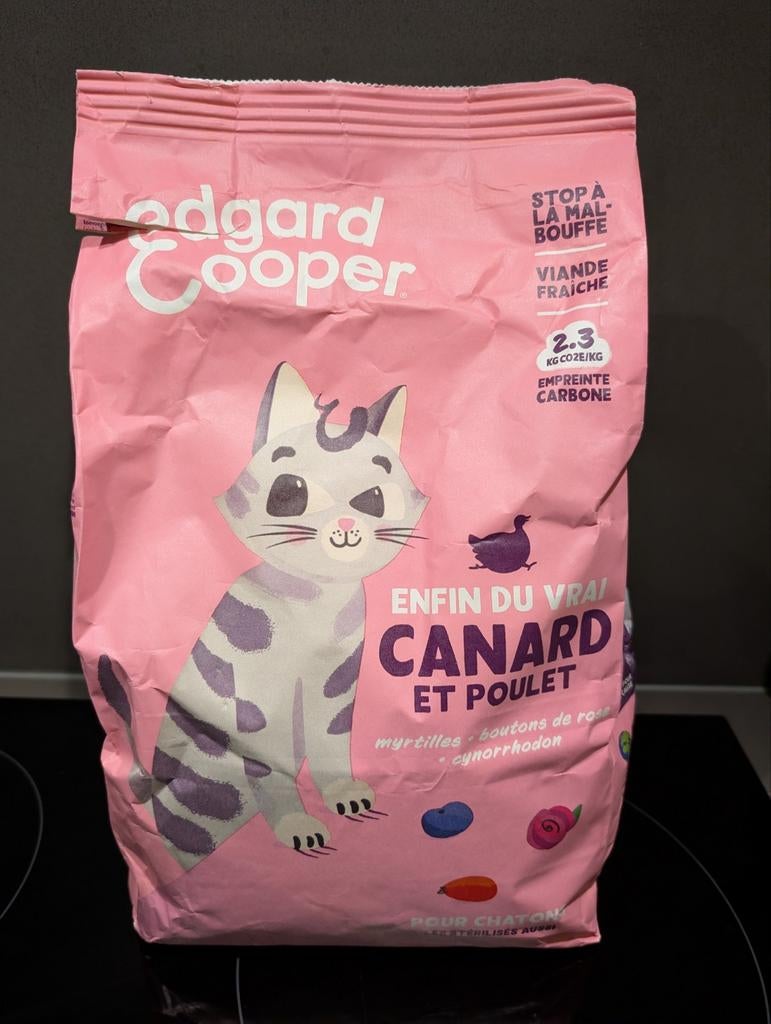 Edgar Cooper kitten droogvoer, Ophalen, Kat