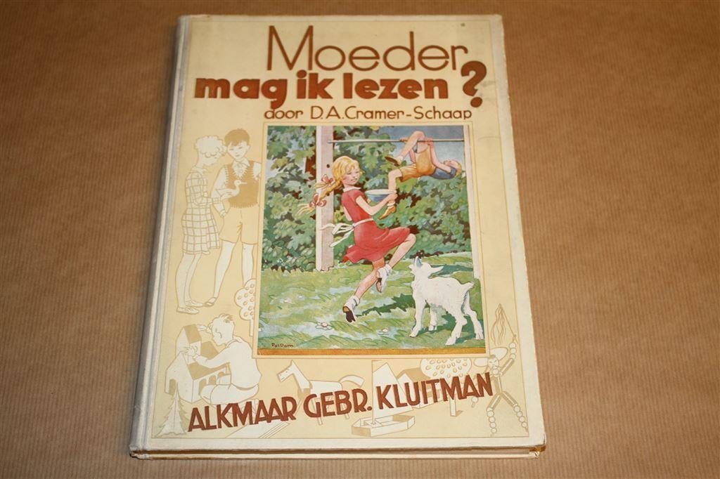 Moeder mag ik lezen? - Oude uitgave Gebr Kluitman 1930, Ophalen of Verzenden, Gelezen