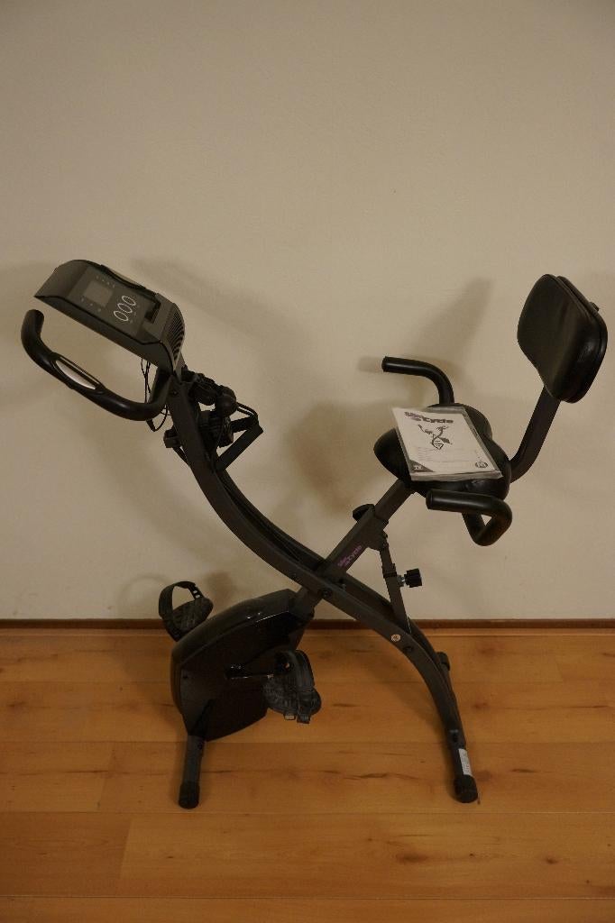 Zo goed als nieuwe Slim Cycle 2-in-1 Hometrainer, Sport en Fitness, Fitnessapparatuur, Ophalen, Gebruikt, Aluminium, Rug