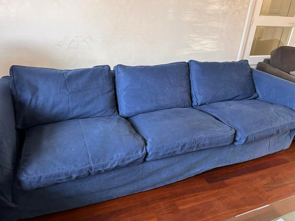 Linteloo bank 3 zits, Huis en Inrichting, Banken | Bankstellen, Ophalen of Verzenden, Zo goed als nieuw, 75 tot 100 cm, 200 tot 250 cm