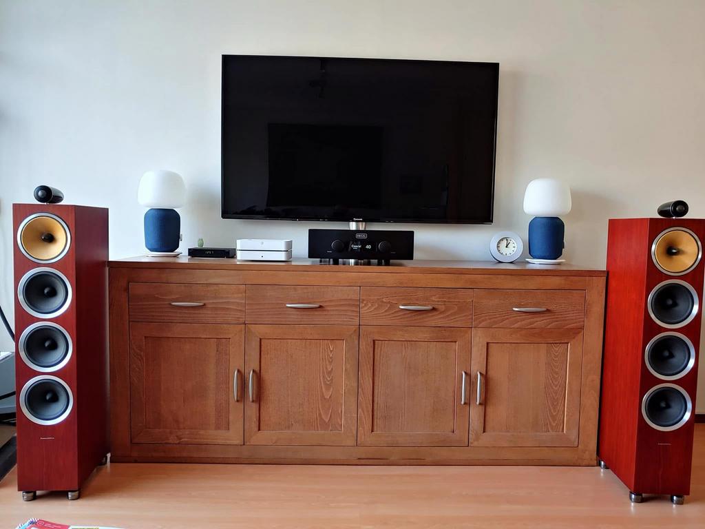 B&W CM10 S2 Rosenut - perfecte staat., Ophalen, Zo goed als nieuw, Bowers & Wilkins (B&W), 120 watt of meer