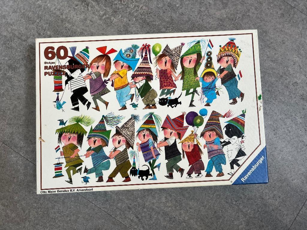 Ravensburger - Jip en Janneke - Het verjaardagsfeestje, Ophalen of Verzenden, Meer dan 50 stukjes, Gebruikt, 6 jaar of ouder