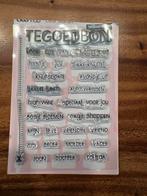 Craftlab stempel tegoedbon, Ophalen of Verzenden, Zo goed als nieuw, Houten stempel