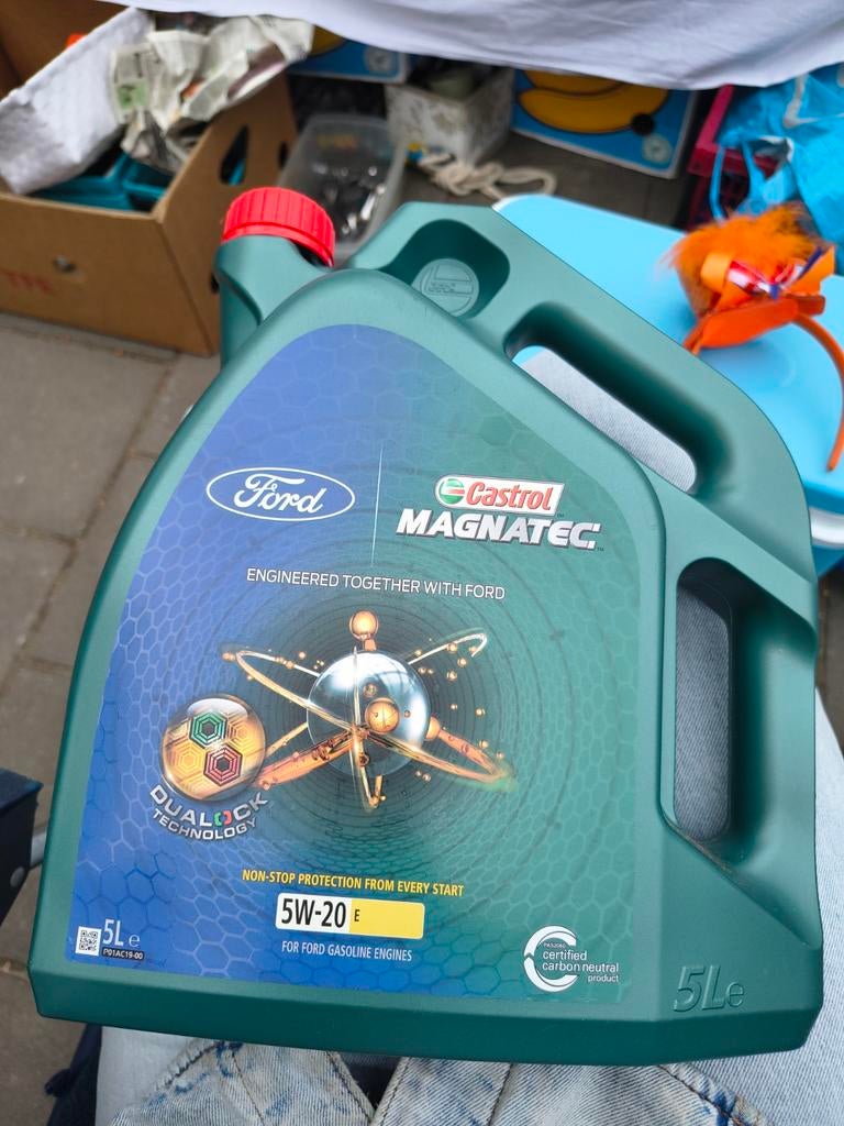 Ford Castrol Magnatec 5W-20 E Motorolie - 5 Liter, Ophalen of Verzenden, Nieuw, Ford