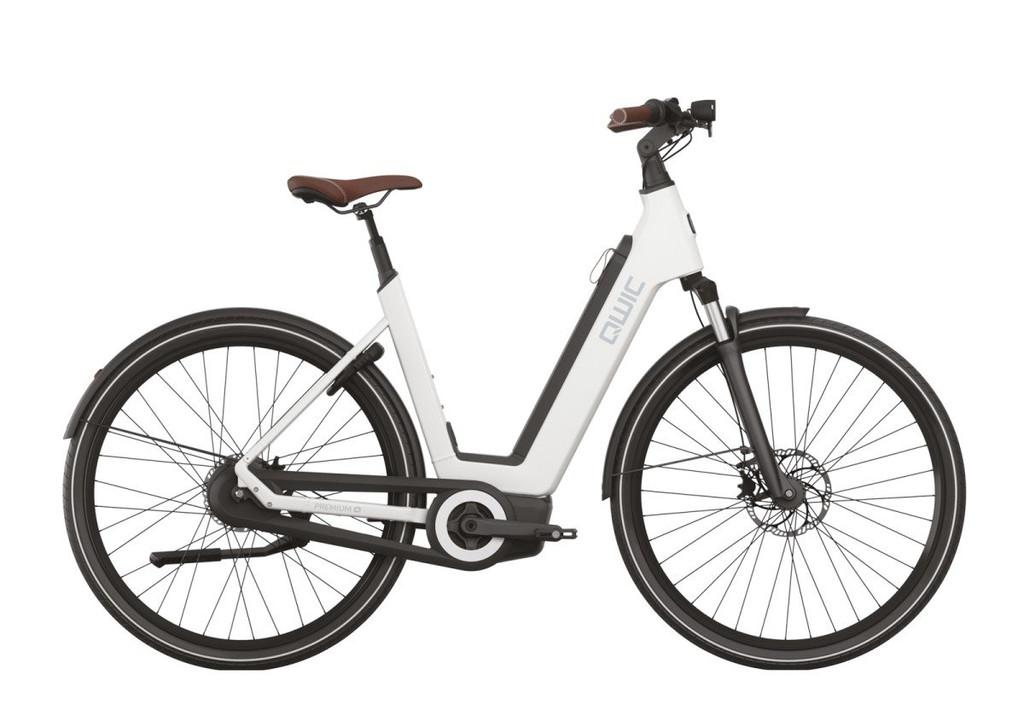 QWIC QWIC Premium-Q MN8 Low-step Fog-white M Dames Fog White, Fietsen en Brommers, Elektrische fietsen, Qwic, -, - 0
-, NL, Nieuw
