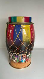 Vintage blikken trommel heteluchtballon, Ophalen of Verzenden, Gebruikt, Overige, Overige merken