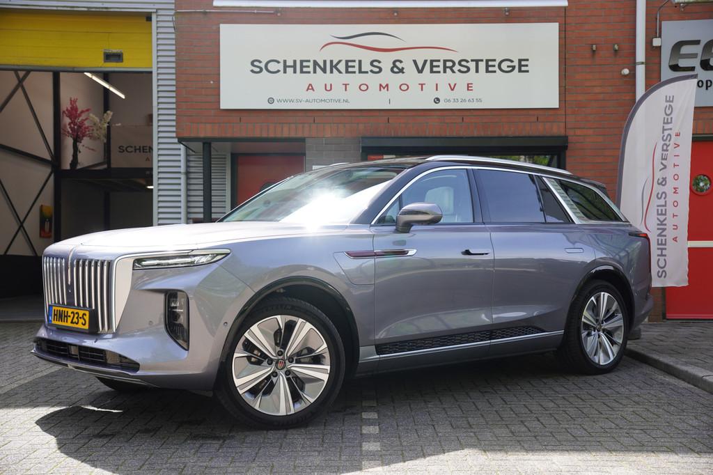 Hongqi E-HS9 Executive Limited 99 kWh / Fabrieksgarantie tot, Auto's, Hongqi, Automaat, 654 min, Zwart, 40 min