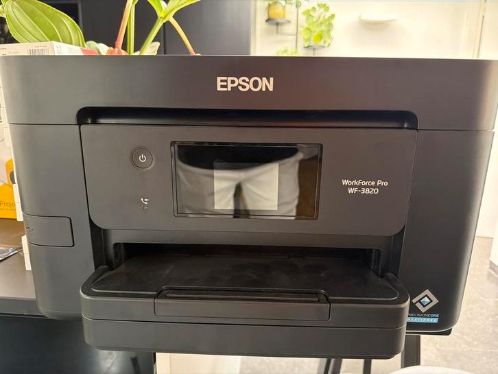 Epson WorkForce Pro WF-3820 printer, Computers en Software, Printers, Gebruikt, All-in-one, Inkjetprinter, Kleur printen, Ophalen