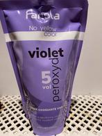 Fanola No Yellow Color Violet Peroxyd 5 vol - 12 zakken, Sieraden, Tassen en Uiterlijk, Uiterlijk | Haarverzorging, Ophalen of Verzenden