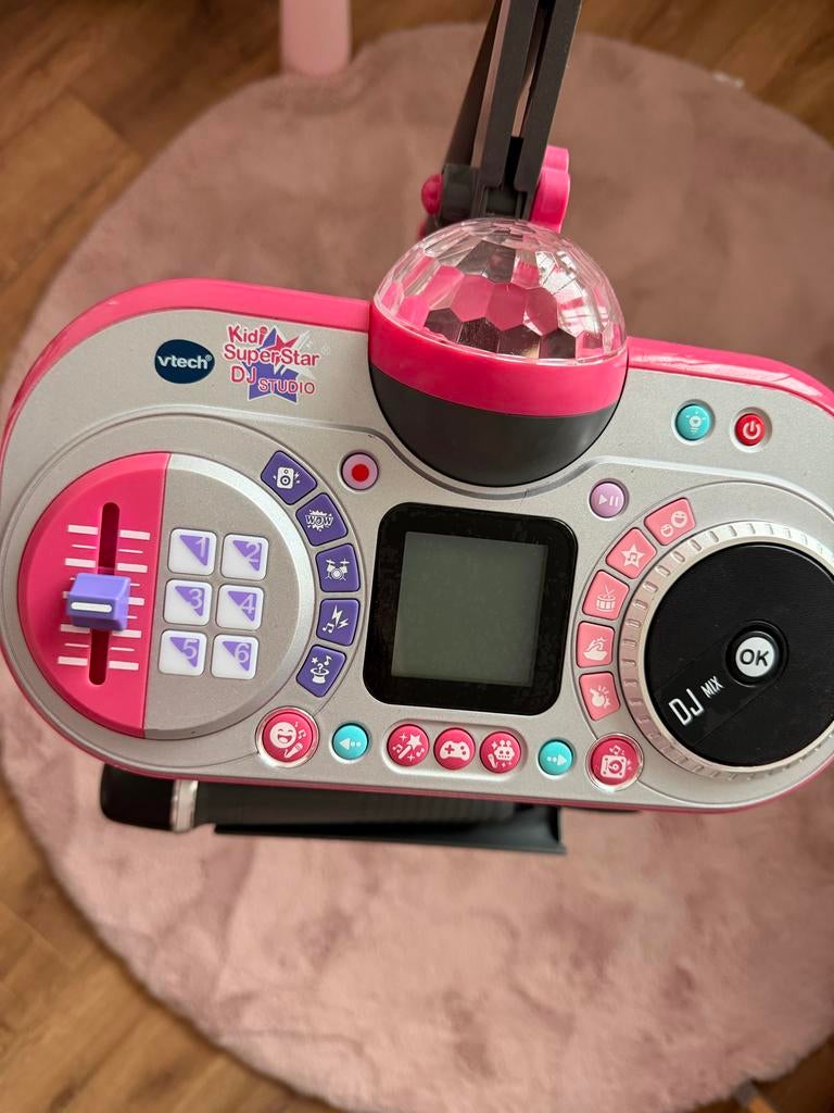 Vtech Kidi SuperStar DJ Studio met microfoon, Kinderen en Baby's, Speelgoed | Vtech, Ophalen, Gebruikt, 6 jaar of ouder
