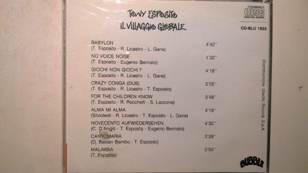 Tony Esposito - Il Villaggio Globale, Ophalen of Verzenden, 1980 - 1989, Zo goed als nieuw