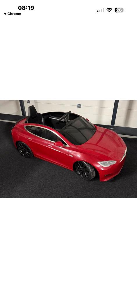 Mini tesla, Ophalen of Verzenden, Zo goed als nieuw