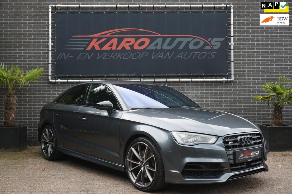 Audi S3 Limousine 2.0 TFSI AUT Quattro Led Leer ACC Navi Cam, Automaat, S3, Gebruikt, 4 cilinders
