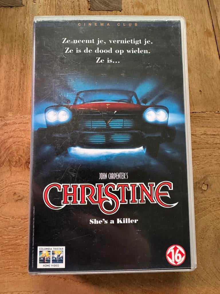 John Carpenter's Christine VHS - Horror Klassieker, Vanaf 16 jaar, Verzenden, Gebruikt, Horror