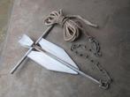 Anker 85 cm + ketting + touw, Ophalen, Gebruikt, Overige typen
