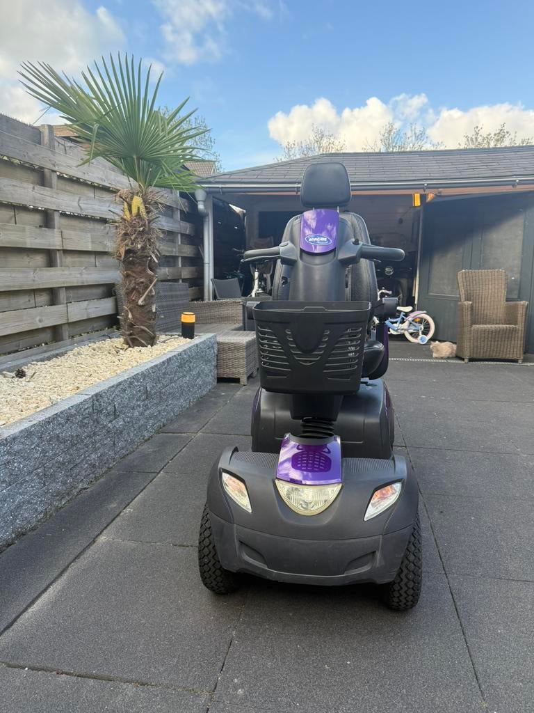 Invacare comet pro 4 scootmobiel aparte kleur in topstaat, Ophalen, 36 t/m 45 km, 11 t/m 15 km/u, Invacare